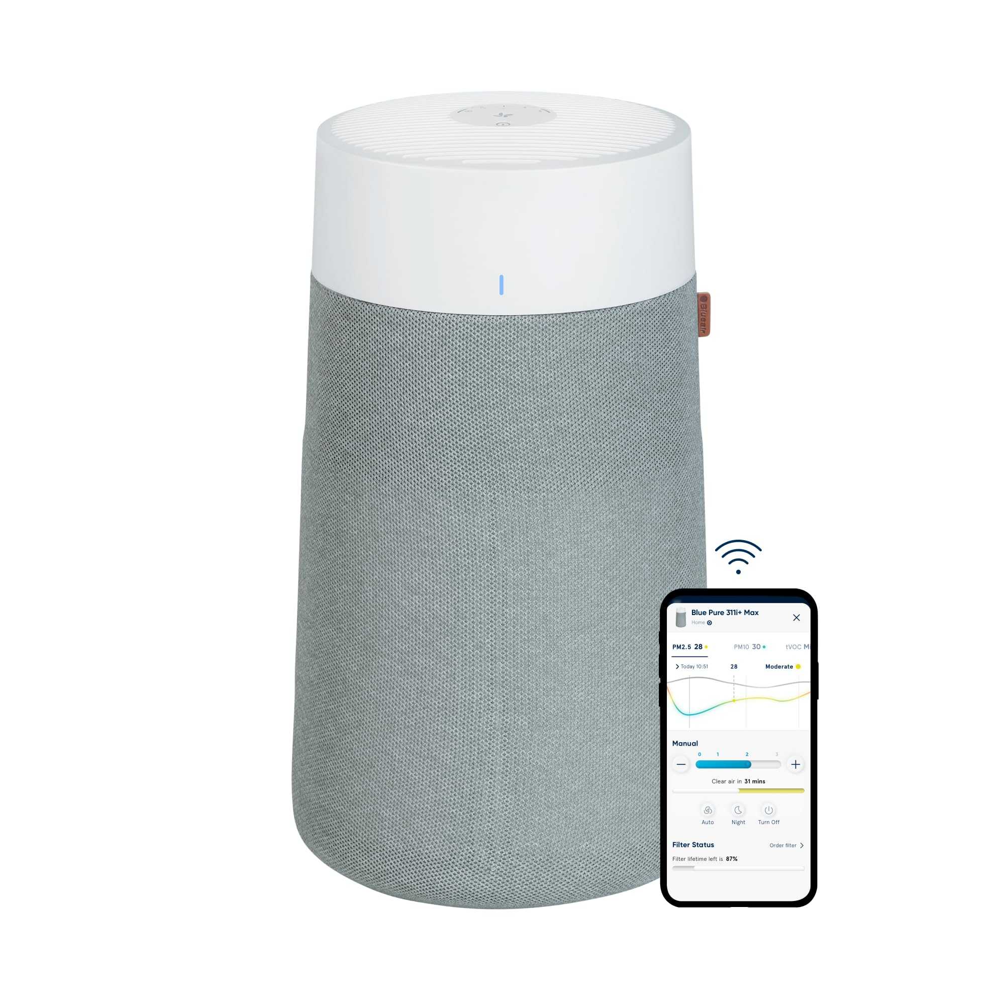 BLUEAIR Air Purifiers for Large Home Room