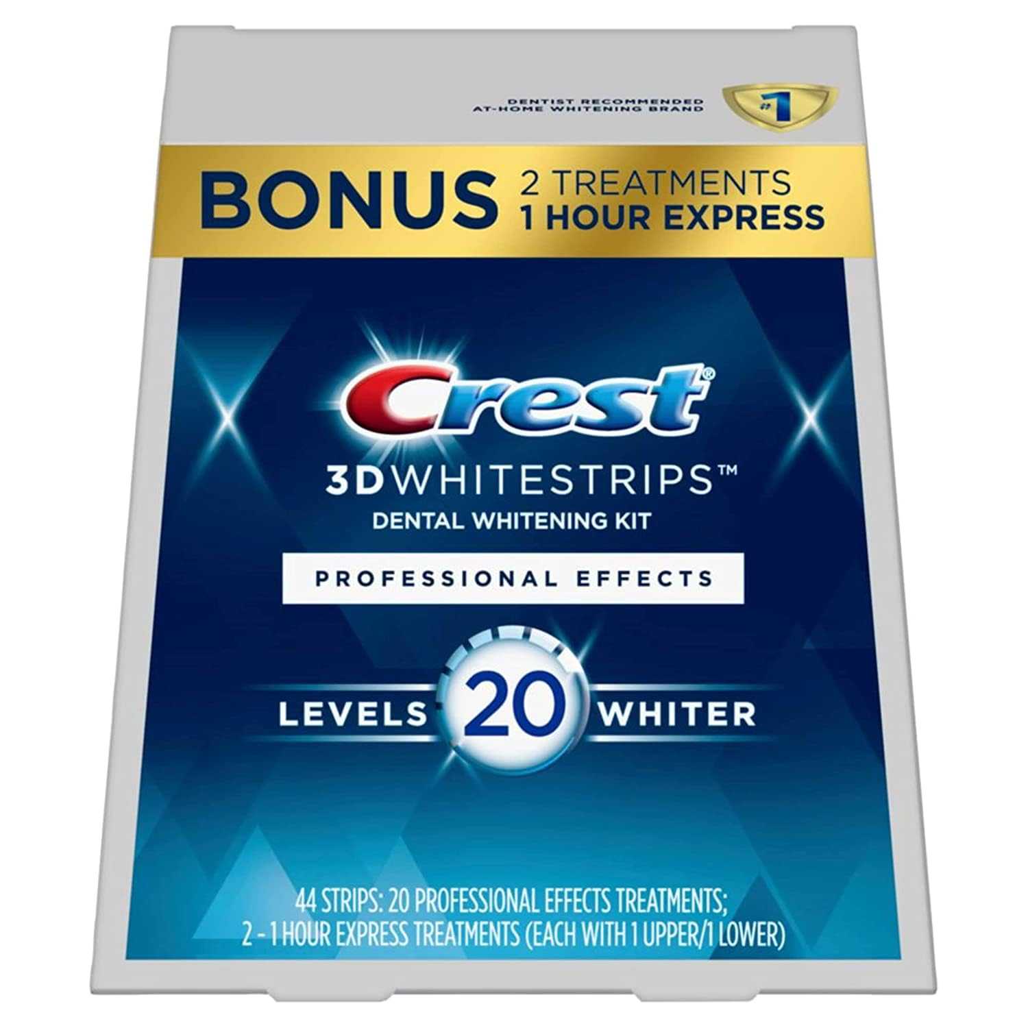 Crest 3D Whitestrips, Professional Effects