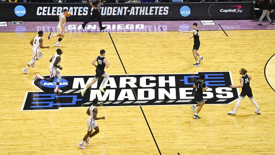 March Madness court